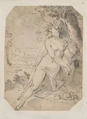Karel van Mander, attr. à, c.1586, plume et lavis d’encre grise