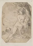 Karel van Mander, attr. à, c.1586, plume et lavis d’encre grise