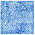 Wilhelm Müller, Ultramarin und Indigo, 1997, Mischtechnik und Faltung