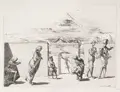 Mittag bei Palermo by Werner Tübke, 1986/1987, Lithografie auf Bütten, offered Jun 2026