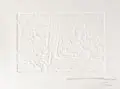 Alfredo Testoni, Muro de Montevideo, Wohl 1990, Prägedruck auf weichem Büttenkarton