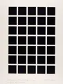 Manfred Luther, Paraphrase / Konkrete Zeichnungen, 1976, Serigrafie auf leichtem Karton