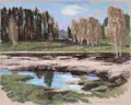 Ulrich Eisenfeld, Frühling in Furudals Bruk (Mittelschweden)