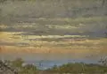 Fritz Beckert, Wolkenstudie – Dresden-Loschwitz