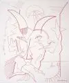 Günter Horlbeck, Faun in Rot