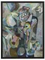 Günter Horlbeck, Alter Maler, 1987, Öl auf Hartfaser