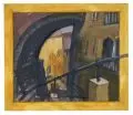 Friedrich Porsdorf, Meissen, 1993, Acryl auf Papier, auf Malpappe kaschiert