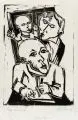 Familie by Alois Erbach, Um 1920, Holzschnitt auf hauchdünnem Japan, offered Nov 2024