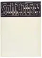 Gerhard Altenbourg, Erfurter Ateliergemeinschaft, Jahresgabe 1971 – Schatten-Blätter, 1971, Mappe mit elf Druckgrafiken auf verschiedenen Papieren