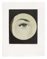 René Magritte, Das Auge, Farbaquatinta auf Japan nach einer Farbskizze des Künstlers