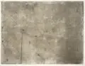 Thomas Ranft, fliegen – wie lange noch?, 1984, Farbradierung auf festem, weißen Bütten