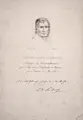 Georg Friedrich Kersting, Caspar David Friedrich, Nach 1840, Lithografie