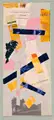 Albert Wigand, VV Freiberg, 1977, Collage (verschiedene Papiere, Aquarellfarbe und Karton)