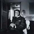 Klaus Dennhardt, Gerhard Altenbourg, 1982, Ausbelichteter Abzug auf PE-Papier