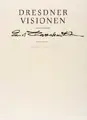 Ernst Hassebrauk, Dresdner Visionen, 1947/1980, Mappe mit zwölf Kaltnadelradierungen auf "Hahnemühle"-Bütten, Titelblatt und einem Textblatt von Fritz Löffler