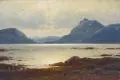 Carl Kenzler, Seelandschaft. Frühes 20. Jh, Öl auf Leinwand