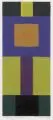 Ulrich Eisenfeld, Feldfarben-Farbfelder, 2006/2022, Acryl und Öl auf Malpappe, collagiert