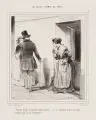 Honoré Daumier, Les jolies femmes de Paris, Lithografien auf leichtem Papier