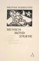Conrad Felixmüller, Mensch, Mond, Sterne, 1917, Holzschnitt auf gräulichem Papier