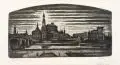 Hans Körnig, Dresden, Aquatinten mit Radierung auf Bütten