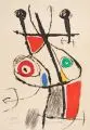 Joan Miró, XII, Radierung mit Farbaquatinta auf leichtem, gelblichen Büttenkarton, rechte Bildhälfte der Doppelseite Nr