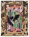 Albert Wigand, Staniol Kreise X, 1967, Collage (Staniolpapier, bedruckte Papiere, Pappe) und Deckfarben