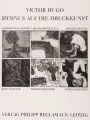 Gerhard Altenbourg, Victor Hugo. Hymnus auf die Druckkunst, 1978, Verschiedene Drucktechniken