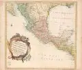 Leonhard Euler, Americae Septentrionalis, Um 1753, Kupferstich, koloriert