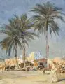 Felix Funk, Tripoli, 1929, Aquarell