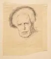 Emil Orlík, Bildnis Ludwig Wüllner. Wohl 1920er Jahre