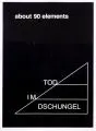 Thomas Scheibitz, about 90 elements – Tod im Dschungel, 2007/2008, Serigrafie auf Karton