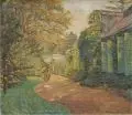 Konrad von Kardorff, Villa in Travemünde, 1893, Öl auf Leinwand