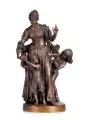 Hermann Kokolsky, Das Ballspiel, Wohl 1897, Bronze, gegossen, dunkelbraun patiniert