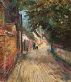Richard Otto Voigt, Dorfstraße. Wohl 1950er Jahre, Öl