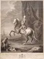 Bernard Baron, His Royal Highness George Prince of Wales, 1755, Kupferstich nach einem Gemälde von Josef Franz Adolph um 1700