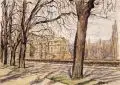 Fritz Beckert, Palais im Großen Garten