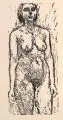 Wilhelm Rudolph, Stehende Frau