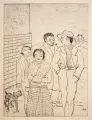 Bruno Voigt, Zigeuner, 1931, Radierung mit leichtem Plattenton