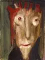 König by Susanne Voigt, 1978, Aquarell, offered Jun 2022