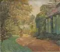 Konrad von Kardorff, Villa in Travemünde, 1893, Öl auf Leinwand