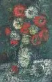 Fred Walther, Blumen, 1969, Öl auf Malpappe