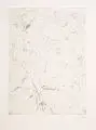 Otto Niemeyer-Holstein, Selbst, 1976, Kaltnadelradierung mit leichtem Plattenton auf Bütten