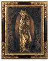 Ernst Kolbe, Madonna mit Kind (Seitenaltar der Pfarrkirche Hall / Tirol), Wohl 1924, Öl auf Leinwand