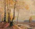 Karl Quarck, Morgen in der Heide, Um 1925, Öl auf Leinwand