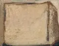 Luise Dewerny, Steinbruch-Block, 1996, Öl und Sand auf Leinwand