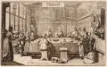 Conrad Meyer, Die Familie von Dietrich Meyer oder: Tischzucht, 1645, Radierung auf Bütten
