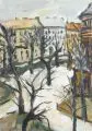 Elke Pollack, Berlin – Zionskirche / Figur, 1991/1993, a) "Zionskirche Berlin". 1991