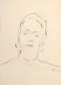 Bernhard Kretzschmar, Porträt einer Dame