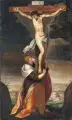 (Nachfolge), Maria Magdalena unter dem Kreuz. Frühes 17. Jh by gen. Palma il Giovane Jacopo Negretti, Öl auf Leinwand, offered Jun 2021