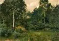 Charles Michel, Waldlichtung, 1903, Öl auf Malpappe